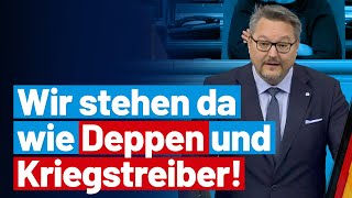 Stefan Keuter zur Ukraine Politik AfDFraktion im Bundestag [upl. by Knowland396]