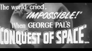 Movie Trailer  Conquest of Space 1955 [upl. by Bunce422]