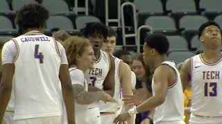 Highlights 030323 Tennessee Tech Mens Basketball vs UT Martin OVC Tournament Semifinals [upl. by Ewnihc413]