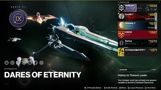 Legendary Dares of Eternity – Void 30 Hunter Build – with Heartshadow Sword– Destiny 2  Season 17 [upl. by Yanahs883]