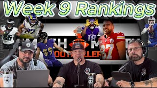 FANTASY FOOTBALL Week 9 Rankings EXPOSED [upl. by Cela]