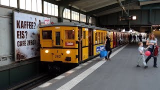 UBahn Berlin Sonderfahrt Historischer Typ AI „Lange Nacht der Museen“ U2 1080p50 ᴴᴰ [upl. by Nagiem]