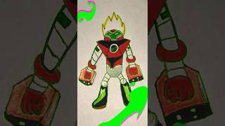 Omni Tech Heatblast ben10reboot herotime art [upl. by Cath852]