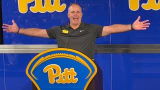 Narduzzi on the new AD Syracuse the off week amp more  Pitt football on PantherLaircom 10182024 [upl. by Amiaj]