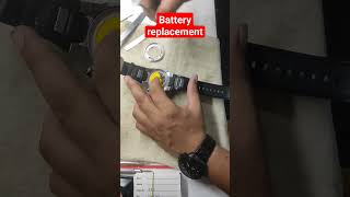 Watch battery change watch watchbattery reels fashion radowatchesformen luxury watcho rolex [upl. by Kazue]