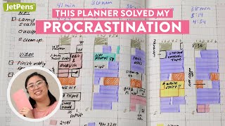 Chronic Procrastinator Tracks Her Time ⏰  How Ann uses the Kokuyo Jibun Techo Planner ✨ [upl. by Thapa]