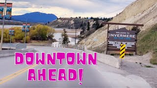 Lakeview Drive to Downtown Invermere BC  Kinsmen Beach Tour [upl. by Anniroc]