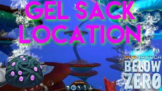 Subnautica Below Zero Gel Sack Location [upl. by Ramalahs]