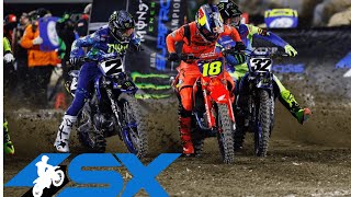 Supercross Round 1 450SX Highlights  Anaheim CA Angel Stadium  Jan 6 2024 [upl. by Oruam390]