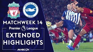 Liverpool v Brighton  PREMIER LEAGUE HIGHLIGHTS  113019  NBC Sports [upl. by Jamie]