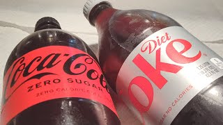 Diet Coke vs Coke Zero [upl. by Walling]