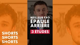 Meilleur exercice pour larrière de lépaule 3 études [upl. by Addiel]