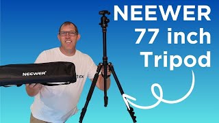 Neewer 77 inch Tripod It is Great and Sturdy [upl. by Baiss318]