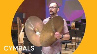 Minnesota Orchestra Cymbals Demonstration [upl. by Adiuqal]