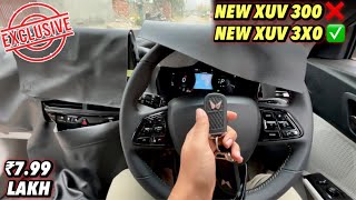 Finally 2024 Mahindra XUV 3X0 is here  New Interiors amp Features  Xuv 300 Facelift New Model [upl. by Trueman206]