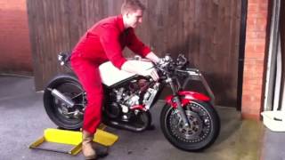 Harris Yamaha 350 YPVS 1st run Part1 [upl. by Rebbecca739]