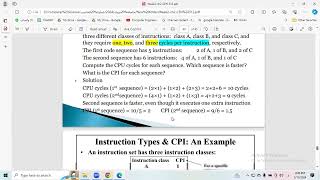 6  chapter2CPU Time amp CPI – Cycles Per Instruction [upl. by Helenka]