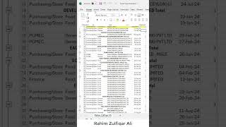 2 Quick Tips Merge Total Rows Quickly amp Add a Blank Row After Each Subtotal Row in Excel shorts [upl. by Elexa205]