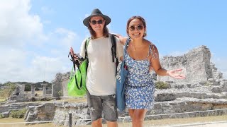 What it’s like living in Mexico 🇲🇽 exploring tourist spots in Tulum [upl. by Niaz]