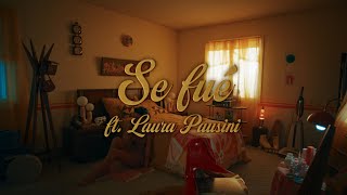 Rauw Alejandro amp Laura Pausini  Se Fue Lyric Video [upl. by Aset776]