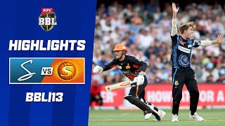 Adelaide Strikers v Perth Scorchers  BBL13 [upl. by Aneem]