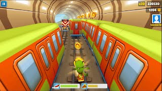 Compilation 1 Hour Subway Surfers  Subway Surf Gameplay in 2024 FROG YUTANI On PC FHD [upl. by Nanis]