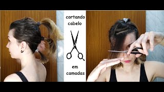 Cabelo curto em camadas [upl. by Story]