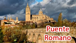 Puente romano  Salamanca  España [upl. by Laural136]