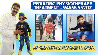 Delayed Milestones Physiotherapy Treatment  Kids Physiotherapy  Extra Care Lko 9455555207 [upl. by Adnolay33]