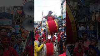 famous Kandivali nashik dhol💪👑🔥  shorts shortsfeed ganpati nasikdhol [upl. by Guidotti]