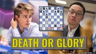 Death or Glory  Wei Yi vs Max Warmerdam  Tata Steel 2024 [upl. by Senilec]