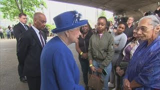 The Queen is told how Grenfell fire witnesses stopped hearing childrens voices [upl. by Arema600]