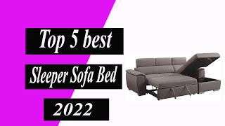 Top 5 best Sleeper Sofa Bed in 2022 [upl. by Aala]