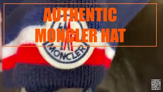 NEW MONCLER QR CODE How To Tell A Real Moncler Beanie Authentication Services bVSNT [upl. by Ahsiatal]