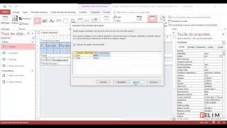 Access  Formulaire et sous formulaire de saisie [upl. by Whitver]