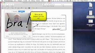 Markera och anteckna på PDF [upl. by Htrowslle626]