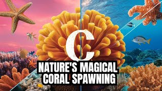 Great Coral Spawning Facts Natures Underwater Spectacle shorts education [upl. by Esinad]