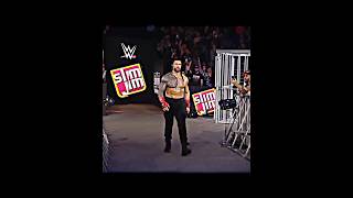 Roman Reigns Entry 🥵 in Survivor Series War Games shorts [upl. by Aierb]