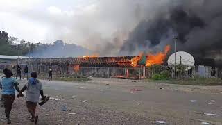 Riot in Honiara Solomon islands 5 [upl. by Strohbehn]