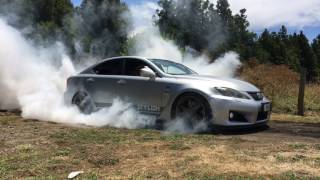 Lexus ISF Burnout [upl. by Anileuqcaj]