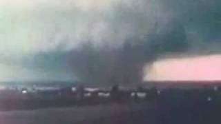 May 22nd 1981 Binger Oklahoma Wedge Tornado [upl. by Ronel302]