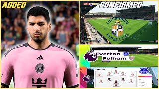 EA FC 24  MLS UPDATE LUTON TOWN STADIUM AND OTHER NEWS [upl. by Esyle]