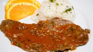 Está es la Receta de Bistec de Res Que Más Me Piden En Casa Queda Delicioso y Súper Fácil de Hacer [upl. by Madge]