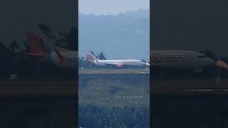 Air india Express at kozhikode [upl. by Ynatirb]