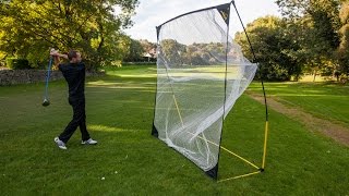 QUICKPLAY QuickHit 8x8 Golf Net [upl. by Eveiveneg]