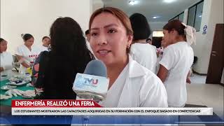 FERIA DE LA CARRERA DE ENFERMERÍA MOSTRO LAS CAPACIDADES ADQUIRIDAS POR SUS ESTUDIANTES [upl. by Navap]