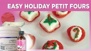 Easy Holiday Petit Fours by www SweetWise com [upl. by Anyaled422]