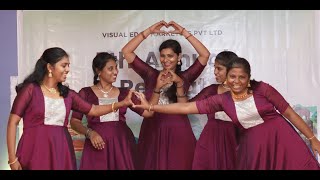 Girls group dance  tamil Songs  simple steps  dancevideo mashup songcover girls groupdance [upl. by Seigler]