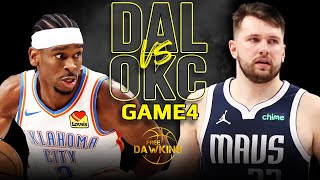 Dallas Mavericks vs OKC Thunder Game 4 Full Highlights  2024 WCSF  FreeDawkins [upl. by Engamrahc569]