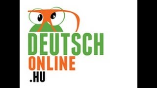 ZERO német online nyelvoktató videó 1 lecke  deutschonlinehu [upl. by Hollis]